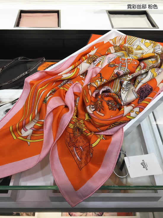 Brand Scarf Luxury Cashmere Thick Shawl And Women Hermes Warm Scarves 30